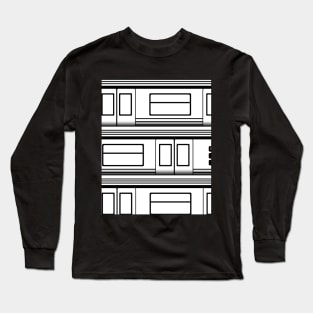 Subway Car Triples Long Sleeve T-Shirt